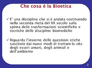 Bioetica: una scienza giovane poco conosciuta (Art. corrente, Pag. 1, Foto generica)
