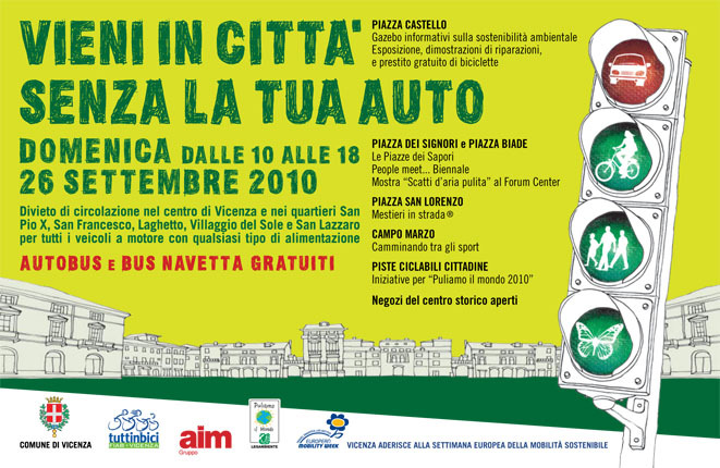 Domenica in città senza auto ma non necessariament