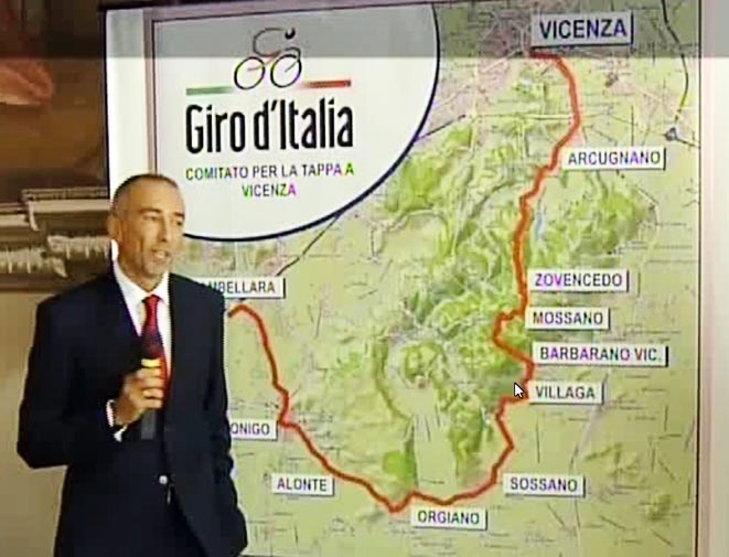 Il Giro d'Italia: per Vicenza spettacolo extra