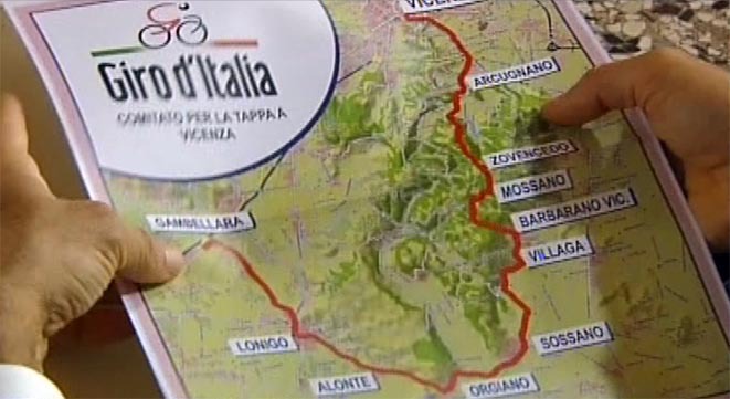 Il Giro d'Italia: per Vicenza spettacolo extra