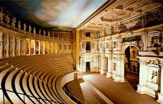 Il Teatro Olimpico non è vecchio, bensì antico