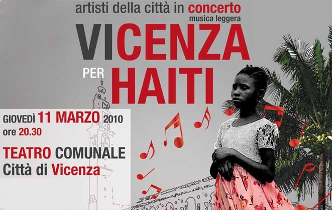 Artisti della città in concerto: Vicenza per Haiti