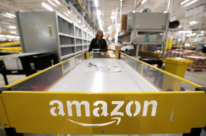 Cento posti di lavoro<br>
per l'hub Amazon