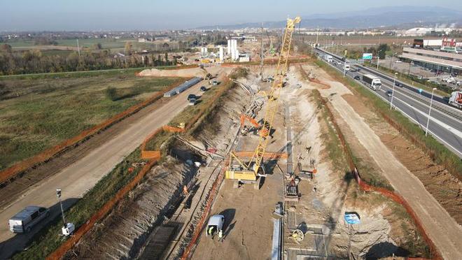 Cantieri dell'Alta Velocità, <br>
agosto di passi