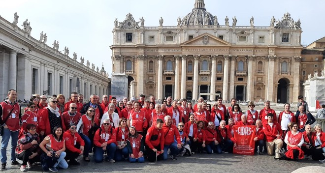 Il Papa incontra la Fidas in occasione<br>
del 65